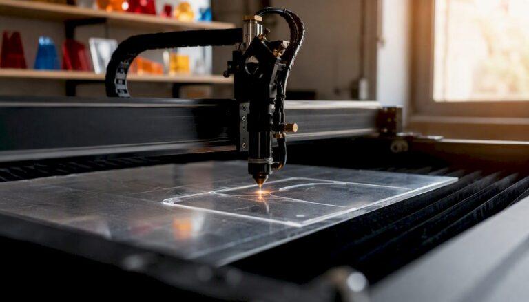Precision laser cutting a metal sheet