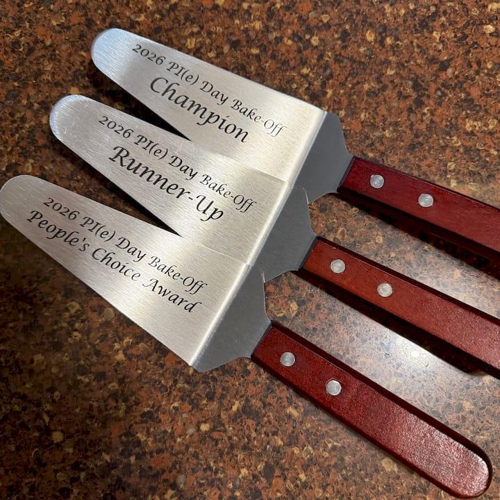 Custom Engraved Pie Server