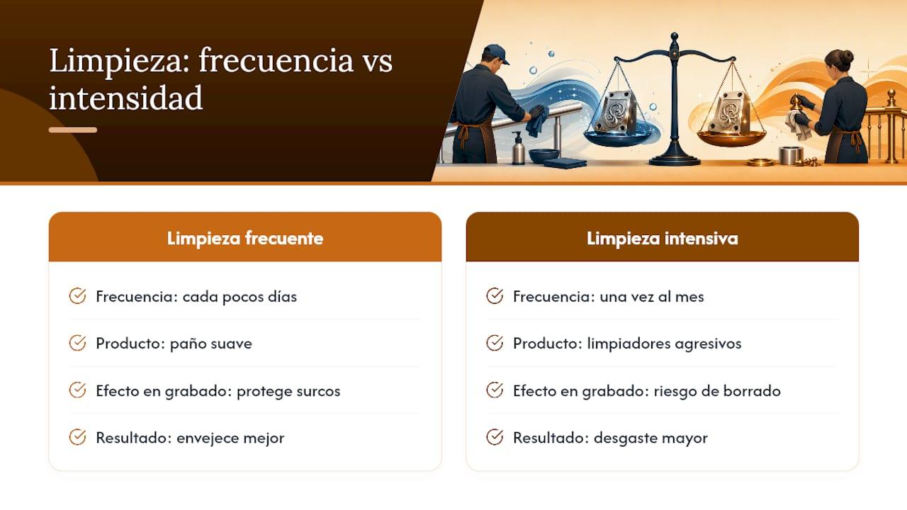 Lo que la mayoría de las guías no te dicen sobre el cuidado del acero grabado — overview diagram