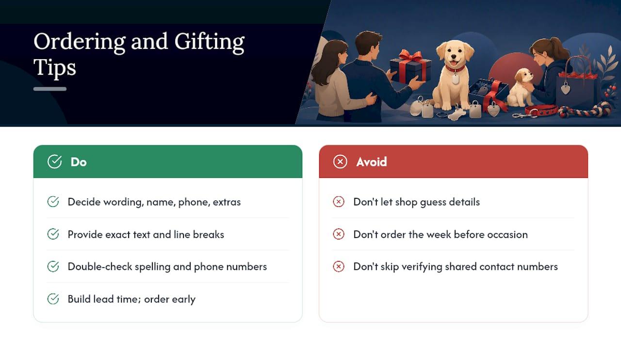 Ordering a Personalized Tag and Building a Gift Bundle — overview diagram