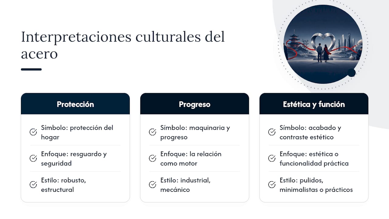Significados culturales del acero