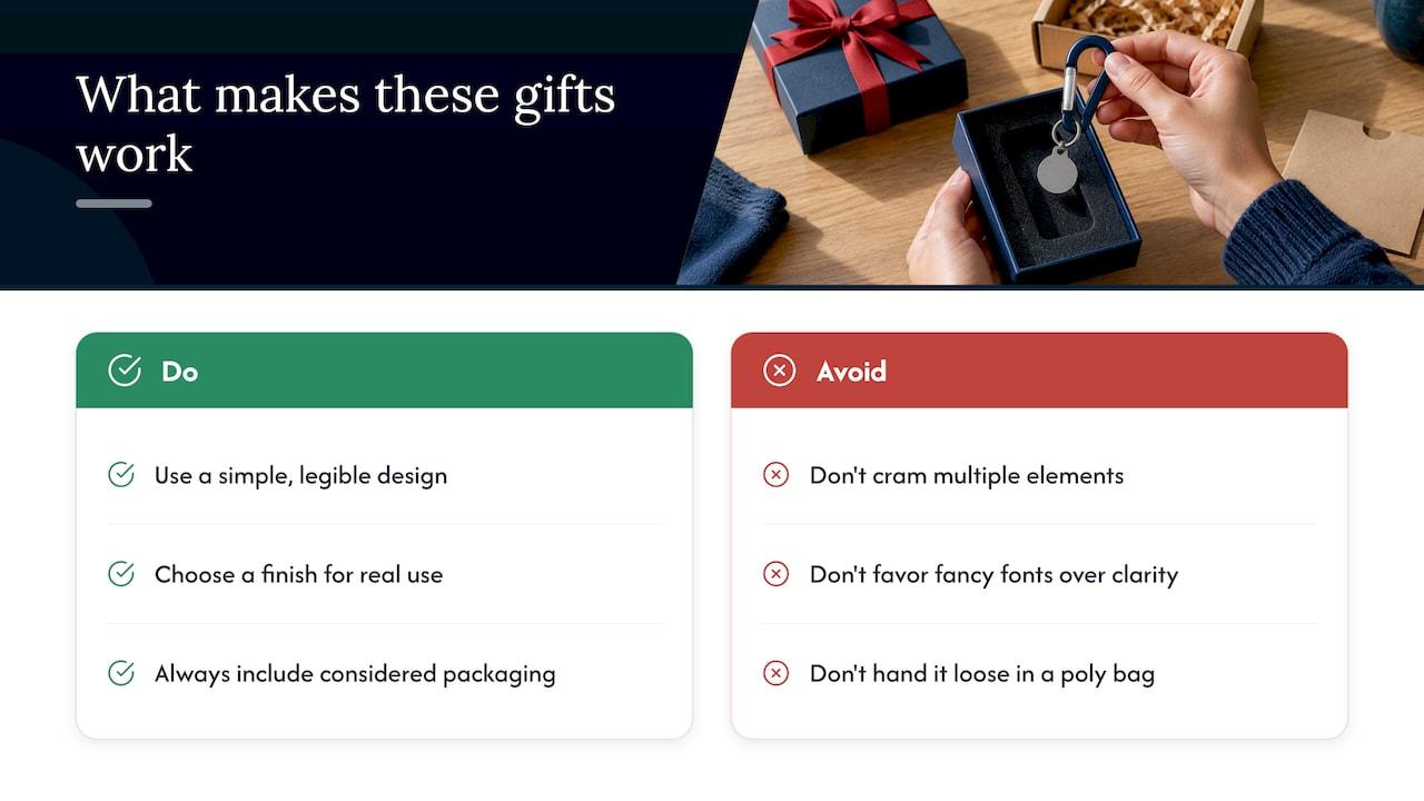 Our take on what actually makes these gifts work — overview diagram
