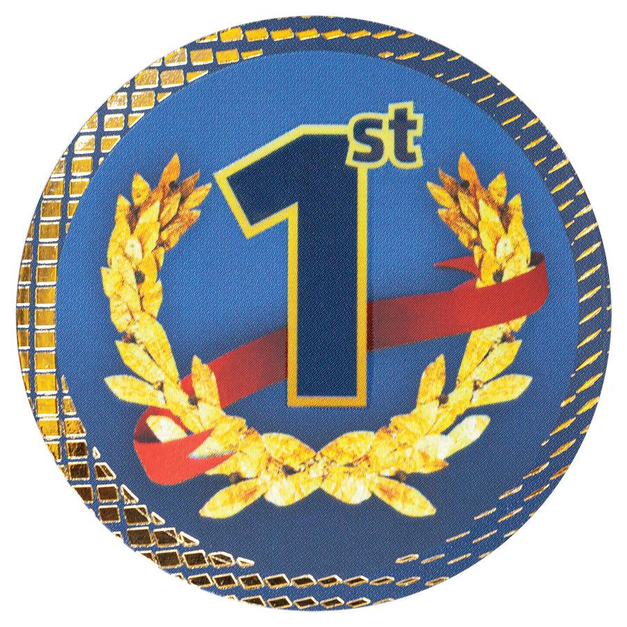 2" Dazzle Trophy Inserts, Sport and Activity (Packs) - 2" 1st Place Dazzle Insert