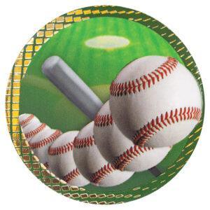 2" Dazzle Trophy Inserts, Sport and Activity (Packs) - 2" Baseball Dazzle Insert
