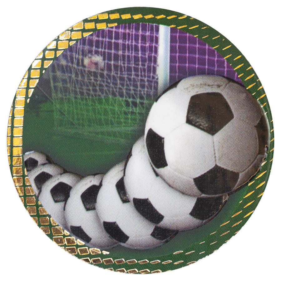 2" Dazzle Trophy Inserts, Sport and Activity (Packs) - 2" Soccer Dazzle Insert