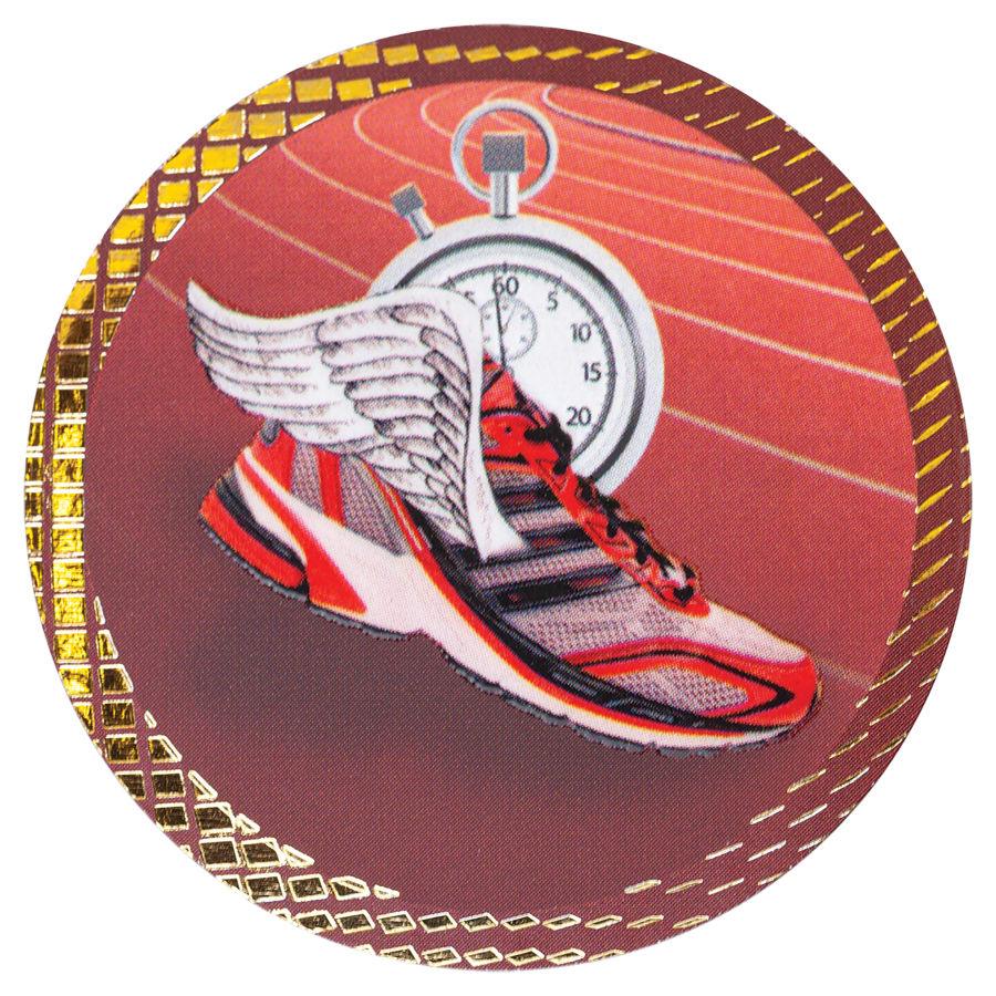 2" Dazzle Trophy Inserts, Sport and Activity (Packs) - 2" Track Dazzle Insert