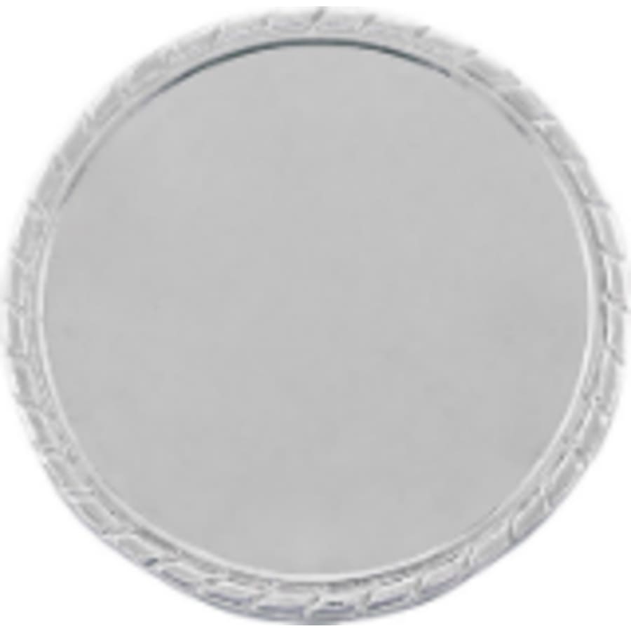 2" Mylar, Epoxy Dome and Activity Trophy Inserts, Coins and Insert Medals (Packs) - 1 3/4" Silver Rope Edge Coin (Insert Not Included)