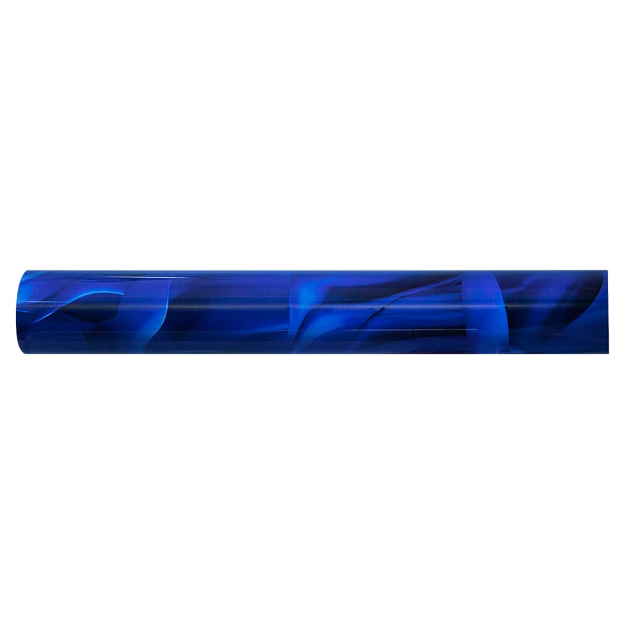 24" Trophy Columns: Fantasy, Rainbow and Diamond Plate - 24" Round Blue Fantasy Column