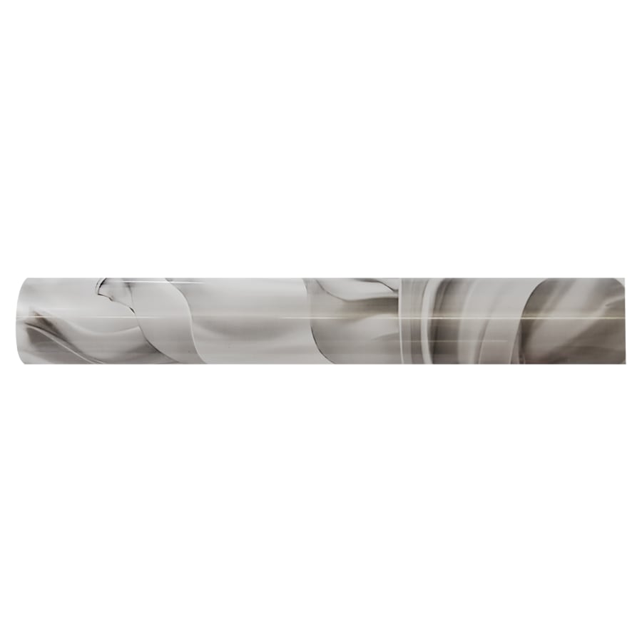 24" Trophy Columns: Fantasy, Rainbow and Diamond Plate - 24" Round Silver Fantasy Column