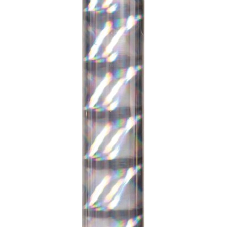 24" Trophy Columns: Fantasy, Rainbow and Diamond Plate - 24" Silver Oval Rainbow Trophy Column