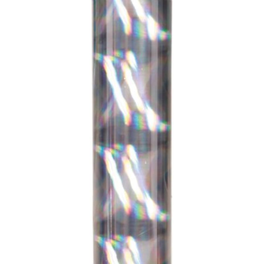 24" Trophy Columns: Fantasy, Rainbow and Diamond Plate - 24" Silver Round Rainbow Trophy Column