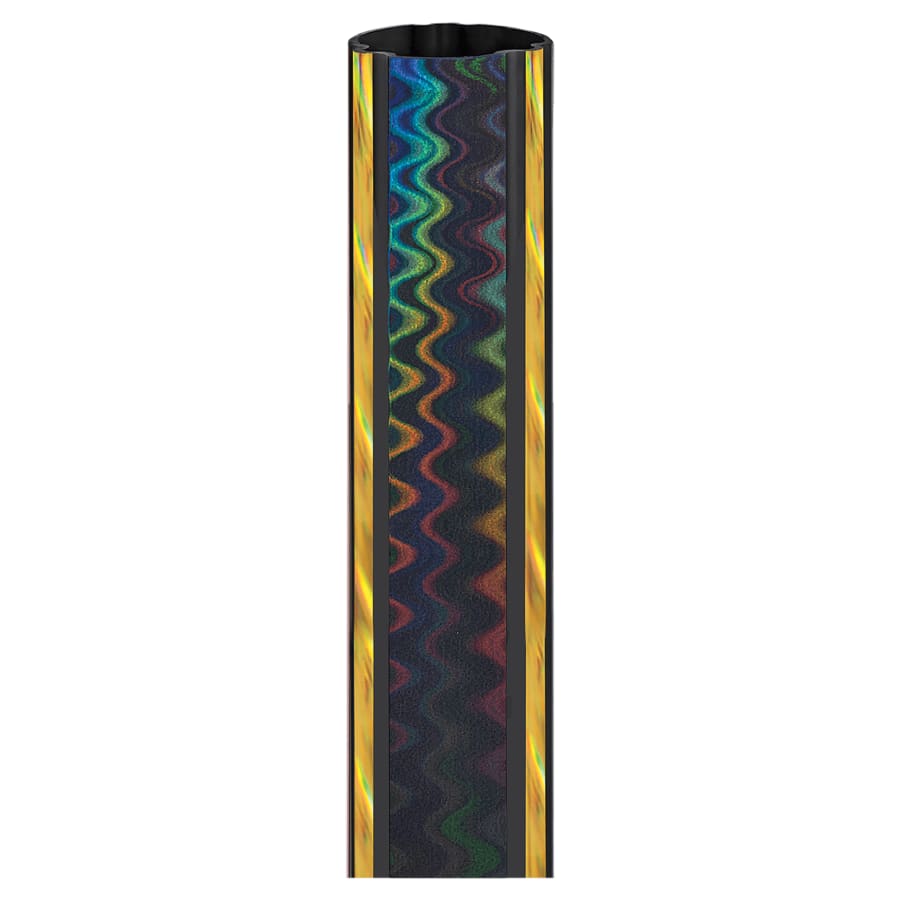45" Round Trophy Column Tubing, 1 3/4" (Cut to Length) - 1 3/4" Round Black/Gold 45" Magic Trophy Column