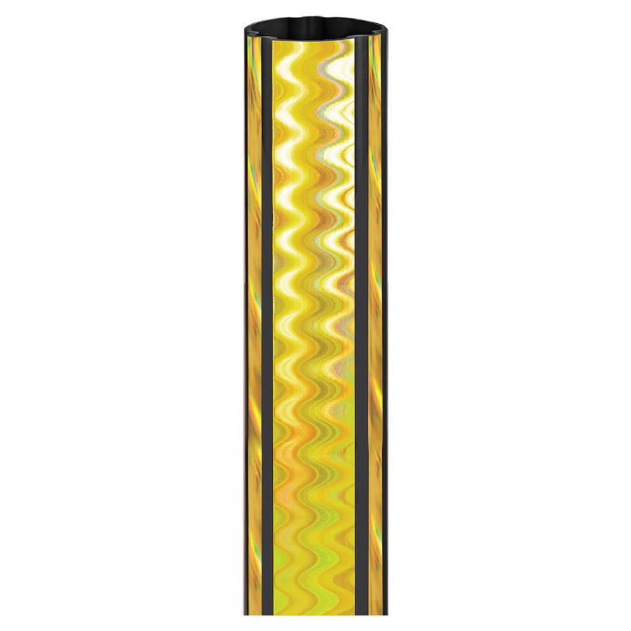 45" Round Trophy Column Tubing, 1 3/4" (Cut to Length) - 1 3/4" Round Gold/Gold 45" Magic Trophy Column