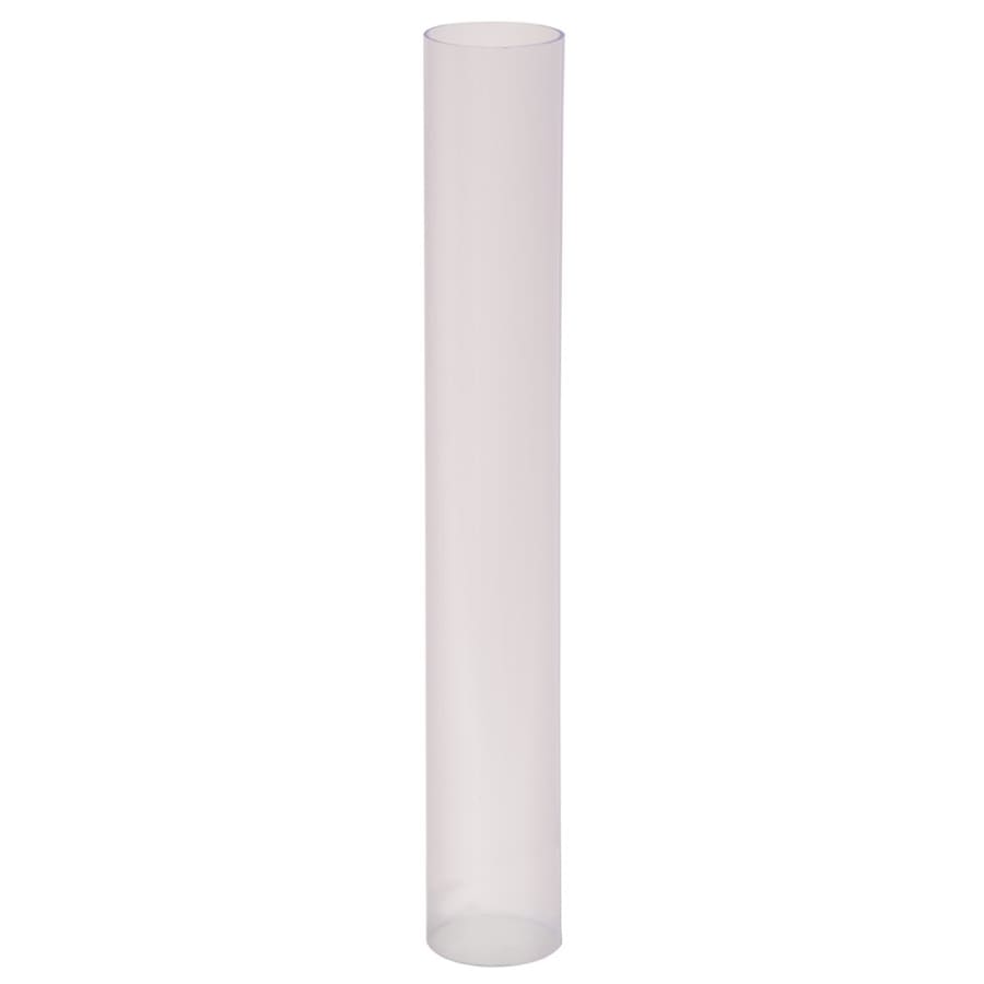 45" Round Trophy Column Tubing, 1 3/4" (Cut to Length) - 45" Clear Round Trophy Column