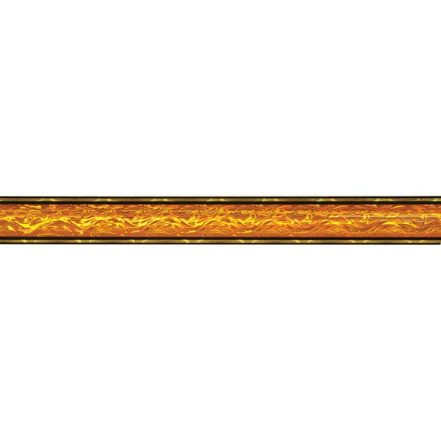 45" Round Trophy Column Tubing, 1 3/4" (Cut to Length) - 45" Orange/Gold Round Vapor Column