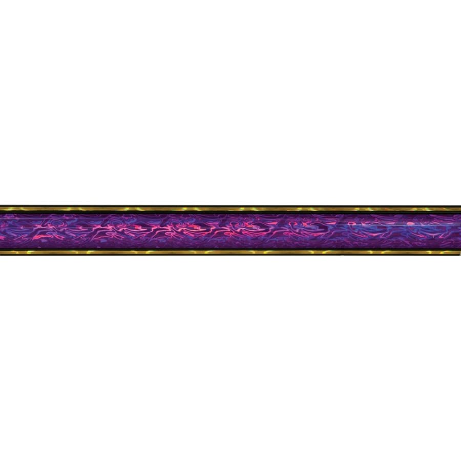 45" Round Trophy Column Tubing, 1 3/4" (Cut to Length) - 45" Purple/Gold Round Vapor Column