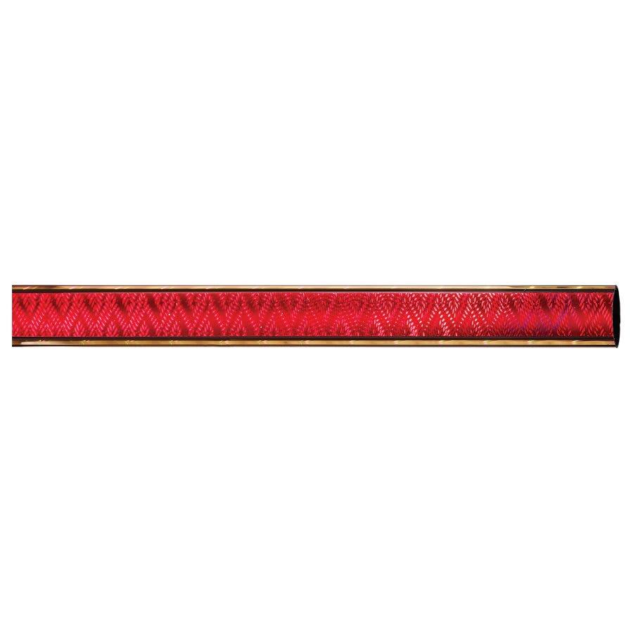 45" Round Trophy Column Tubing, 1 3/4" (Cut to Length) - 45" Red/Gold Round Aztec Trophy Column
