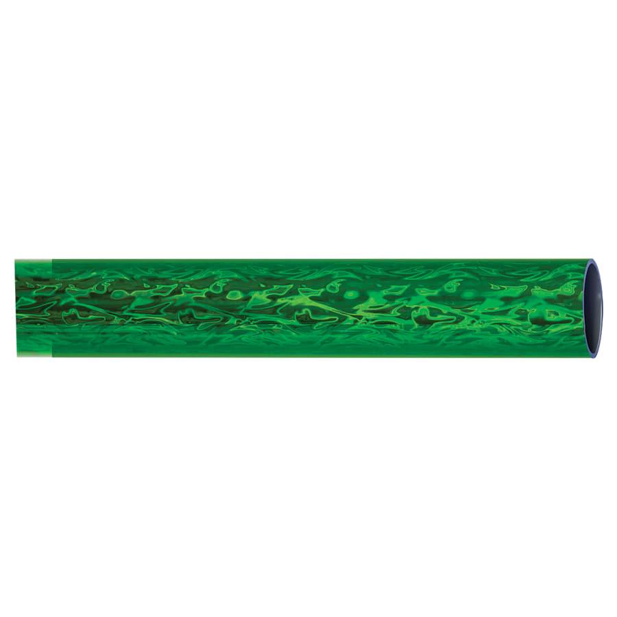 45" Round Trophy Column Tubing, 1 3/4" (Cut to Length) - 45" Round Green Vapor Full Wrap Trophy Column