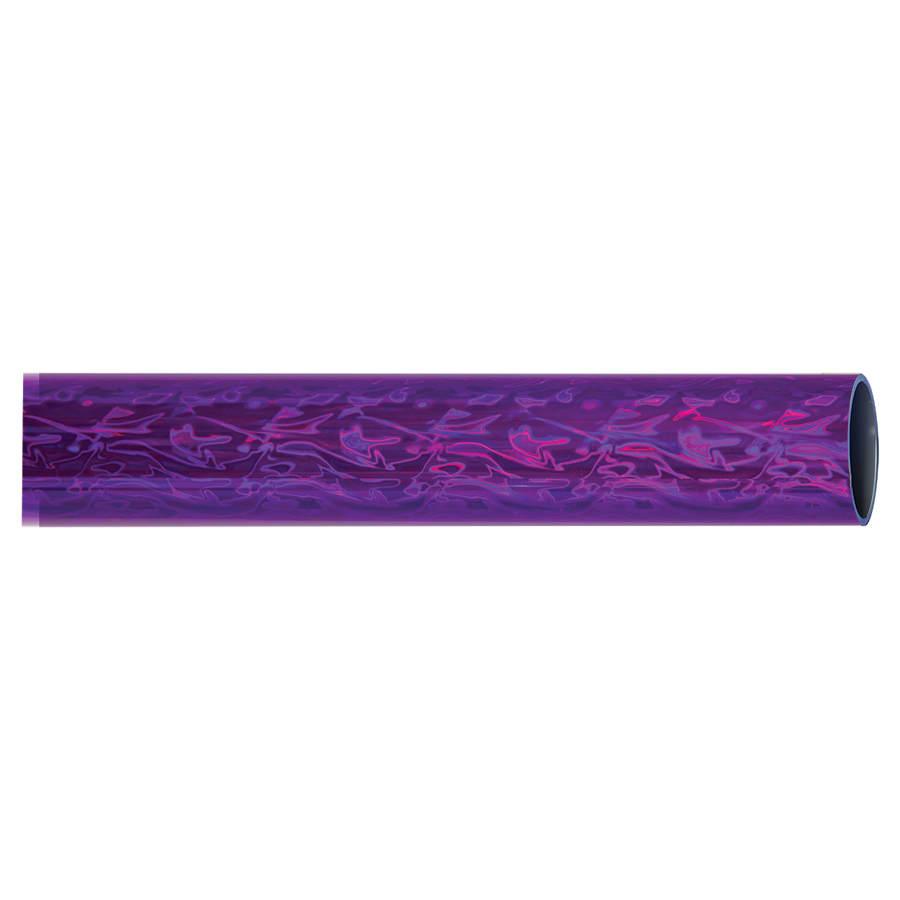 45" Round Trophy Column Tubing, 1 3/4" (Cut to Length) - 45" Round Purple Vapor Full Wrap Trophy Column