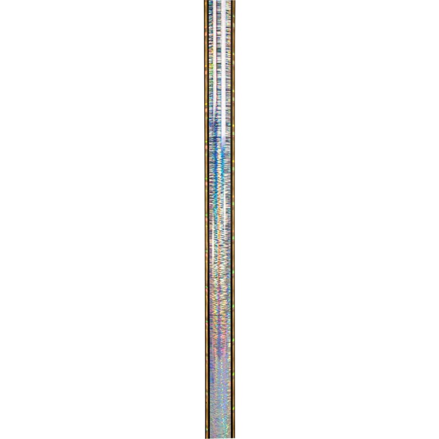 45" Round Trophy Column Tubing, 1 3/4" (Cut to Length) - 45" Silver/Gold Round Glacier Trophy Column