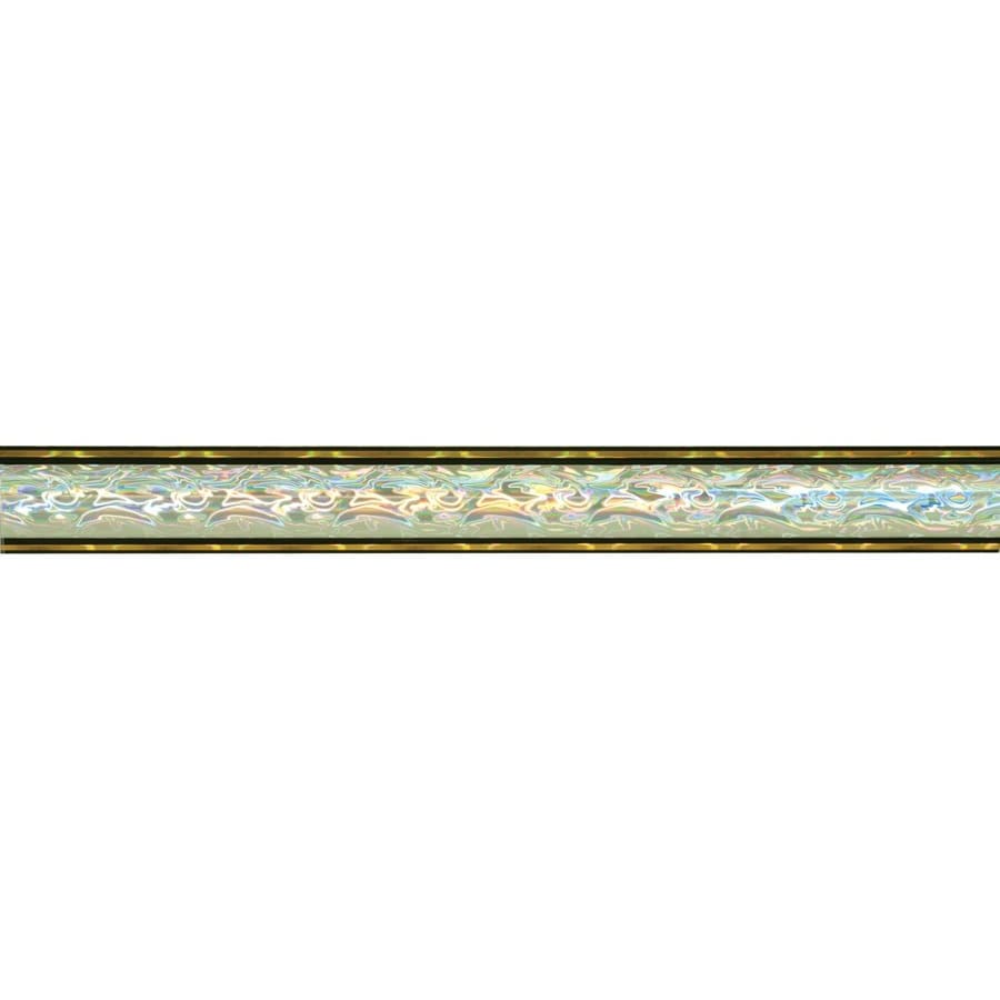 45" Round Trophy Column Tubing, 1 3/4" (Cut to Length) - 45" Silver/Gold Round Vapor Column