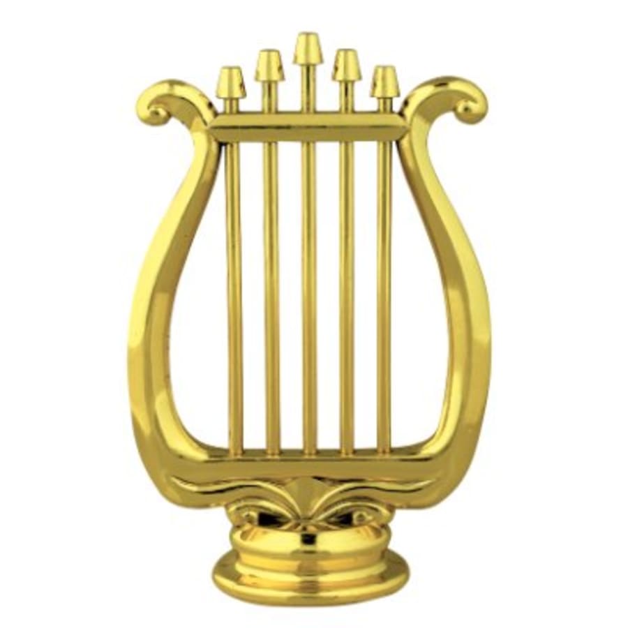Academic, Music, Novelty and Victory Trophy Figures (Packs) - 4" Music Lyre Figure