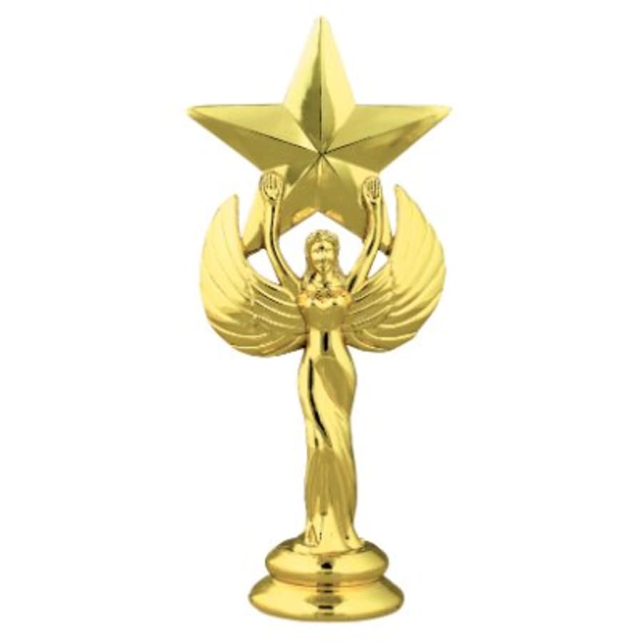 Academic, Music, Novelty and Victory Trophy Figures (Packs) - 5 1/2" Female Victory Figure with Star