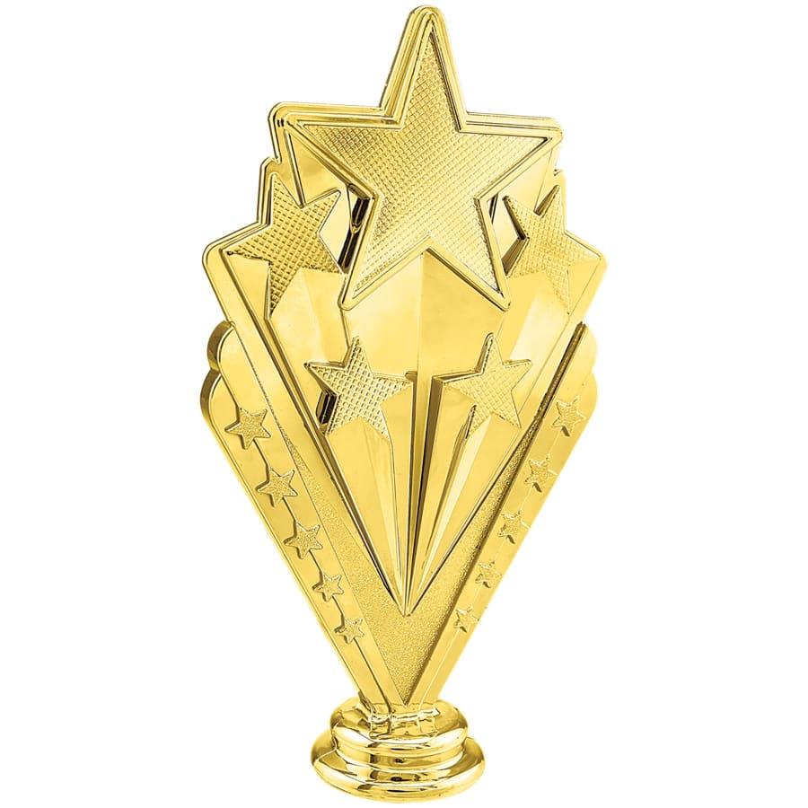 Academic, Music, Novelty and Victory Trophy Figures (Packs) - Gold 6" Star Action Figure
