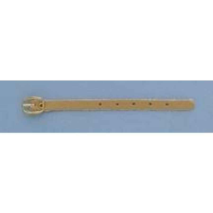 Award Ribbons, Badge Holders, Pin Backs and Lanyards (Packs) - 5" Leather Strap