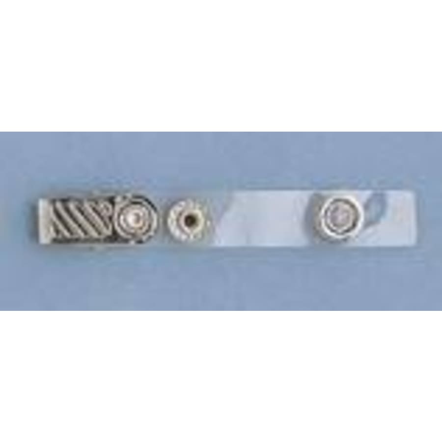Award Ribbons, Badge Holders, Pin Backs and Lanyards (Packs) - Bulldog Clip with Plastic Strap