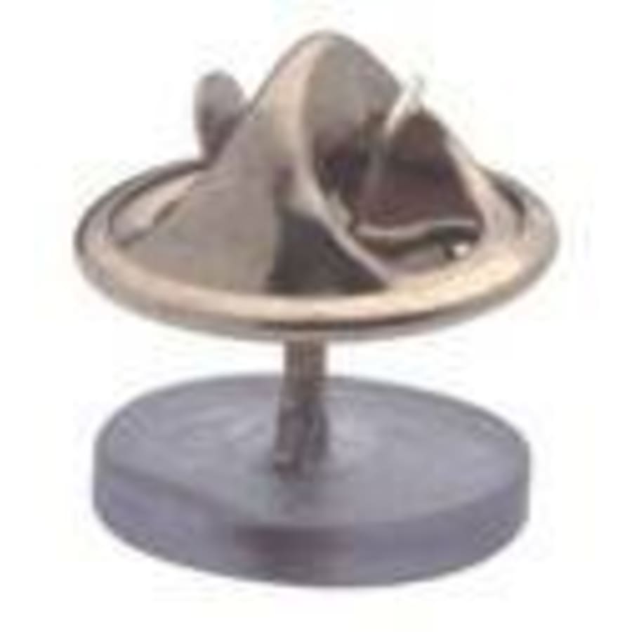 Award Ribbons, Badge Holders, Pin Backs and Lanyards (Packs) - Clear Single Post Pin with Clutch