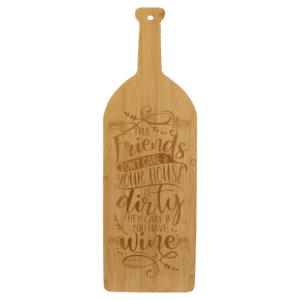 Personalized Wine Bottle Cutting Board