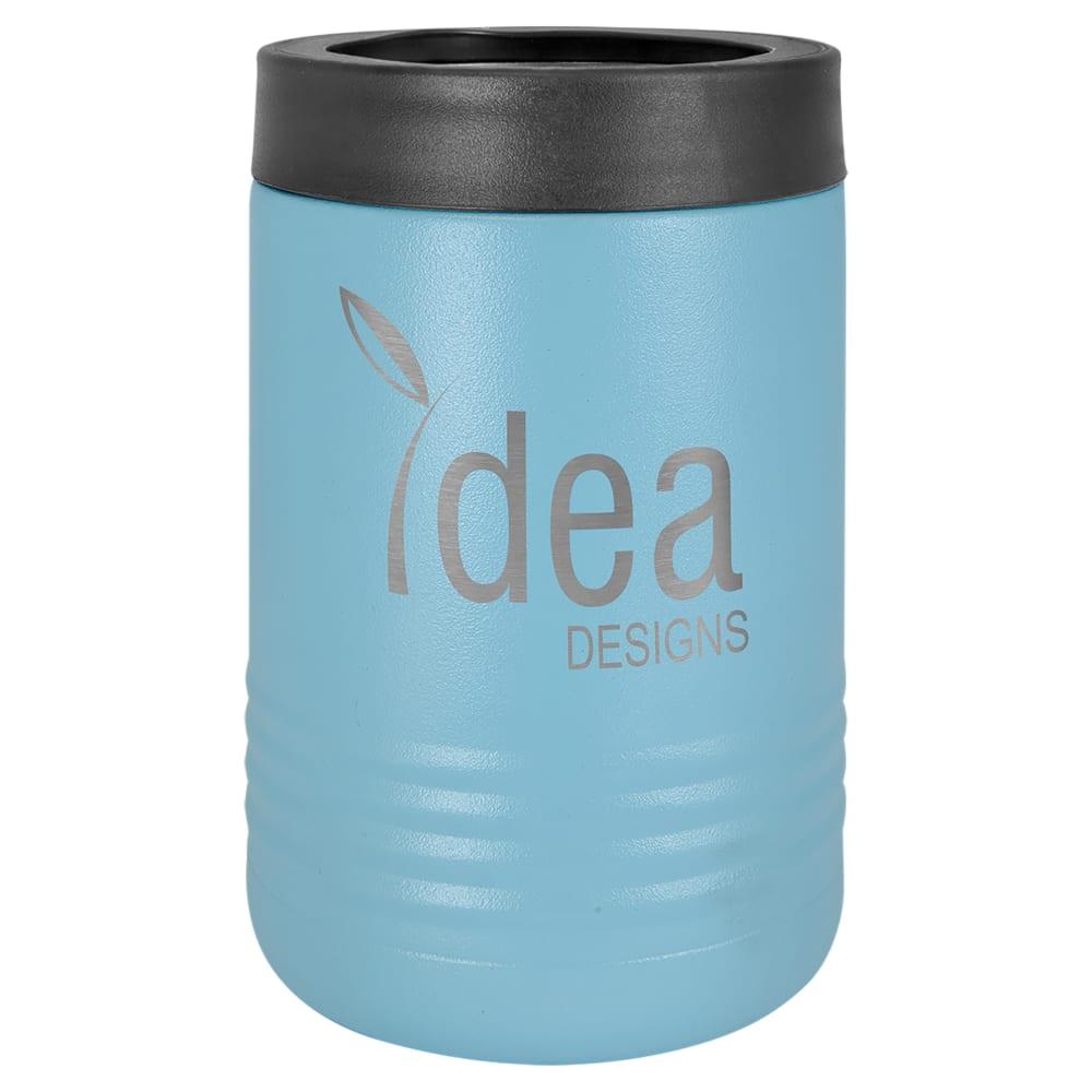 Personalized Polar Camel Can Cooler - Standard 12 oz. Can & Bottle, Light Blue