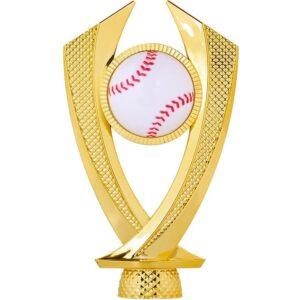 Color Sport Trophy Figures, Blank (Packs of 10, 25 or 50) - 6 1/4" Baseball Falcon Figure