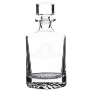 Personalized Whiskey Decanter - 850 mL Round Decanter