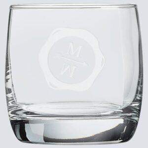 Engraved Whiskey Glass - 10 oz. On the Rocks