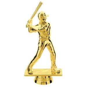 Gold Sport Trophy Figures - 5 1/4" Male Baseball Figure