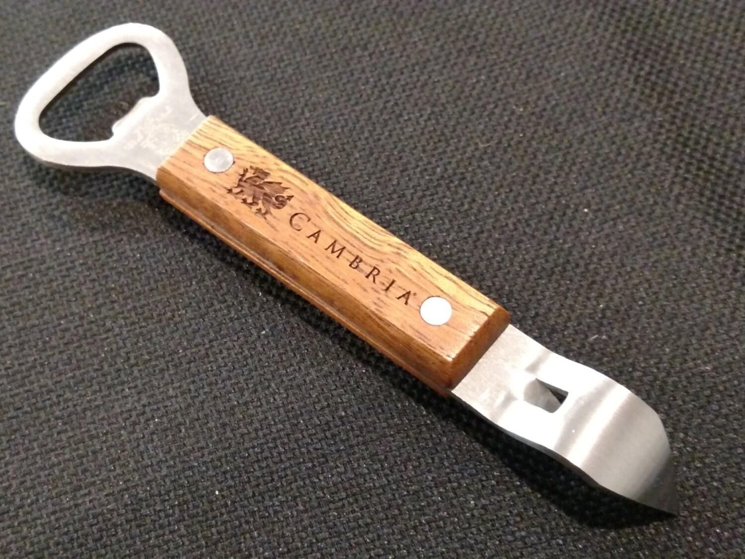 Personalized Wood Handle Can & Bottle Opener – photo 6