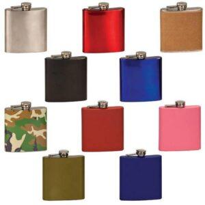 Engraved 6 oz Stainless Flask – photo 3