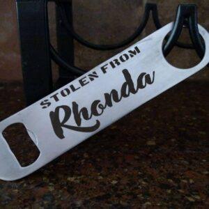 Personalized Church Key Bottle Opener