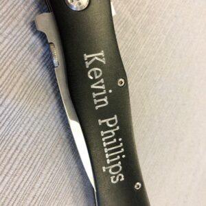 Engraved Folding Pocket Knife
