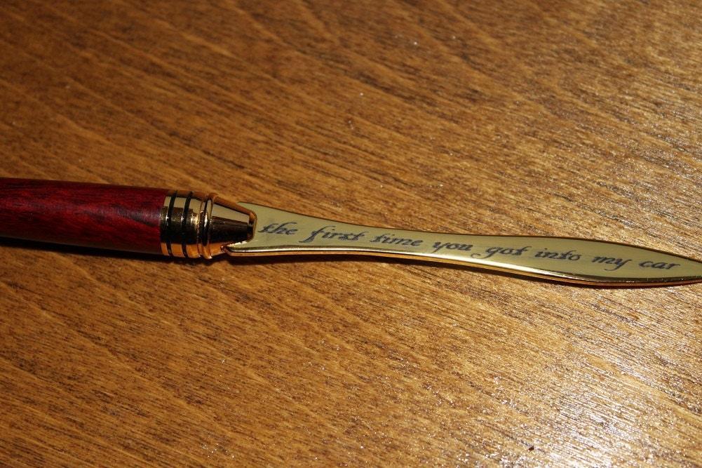 Engraved Letter Opener – photo 3
