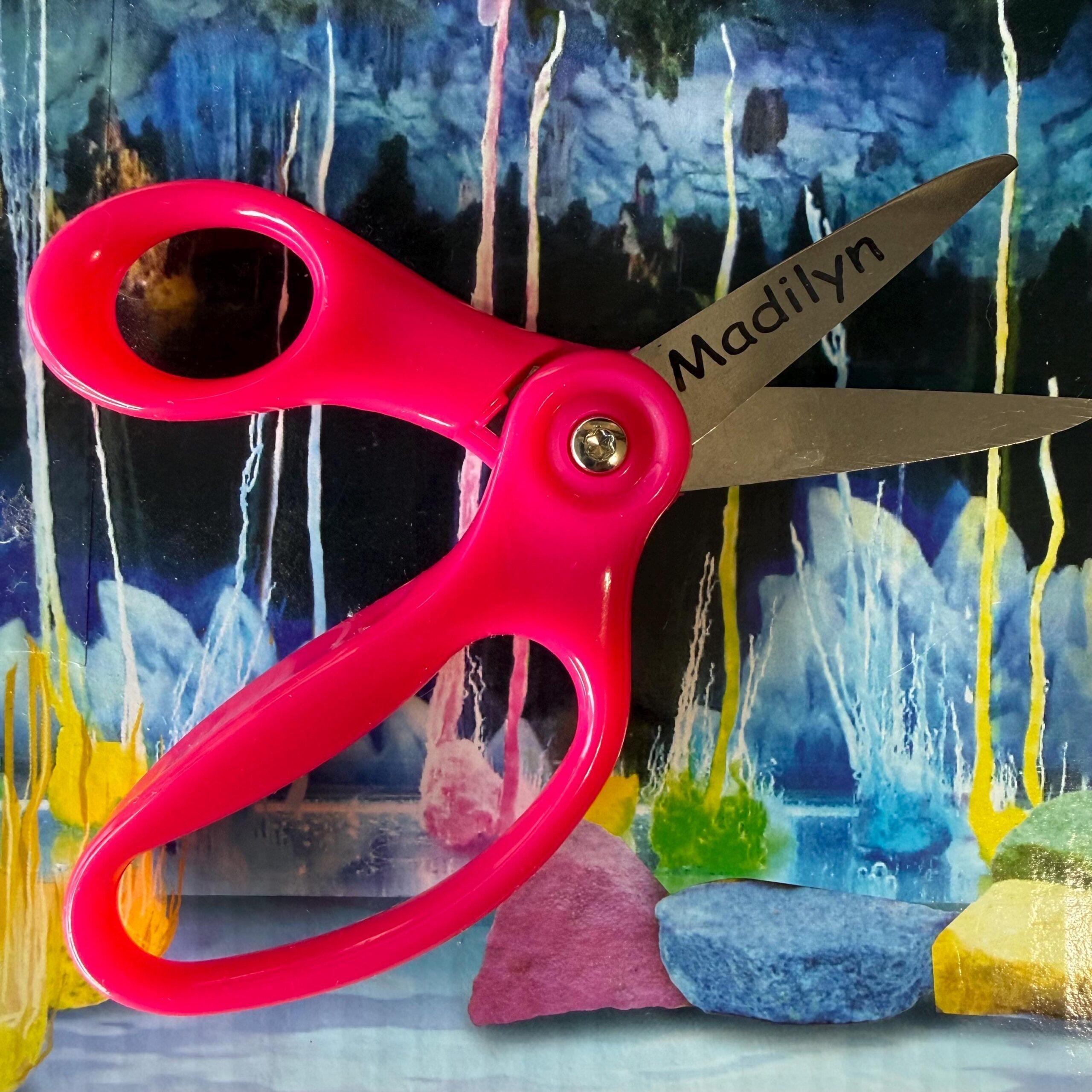 Personalized Kids' Scissors with Engraved Name