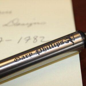 Engraved Stainless Steel Ballpoint Pen