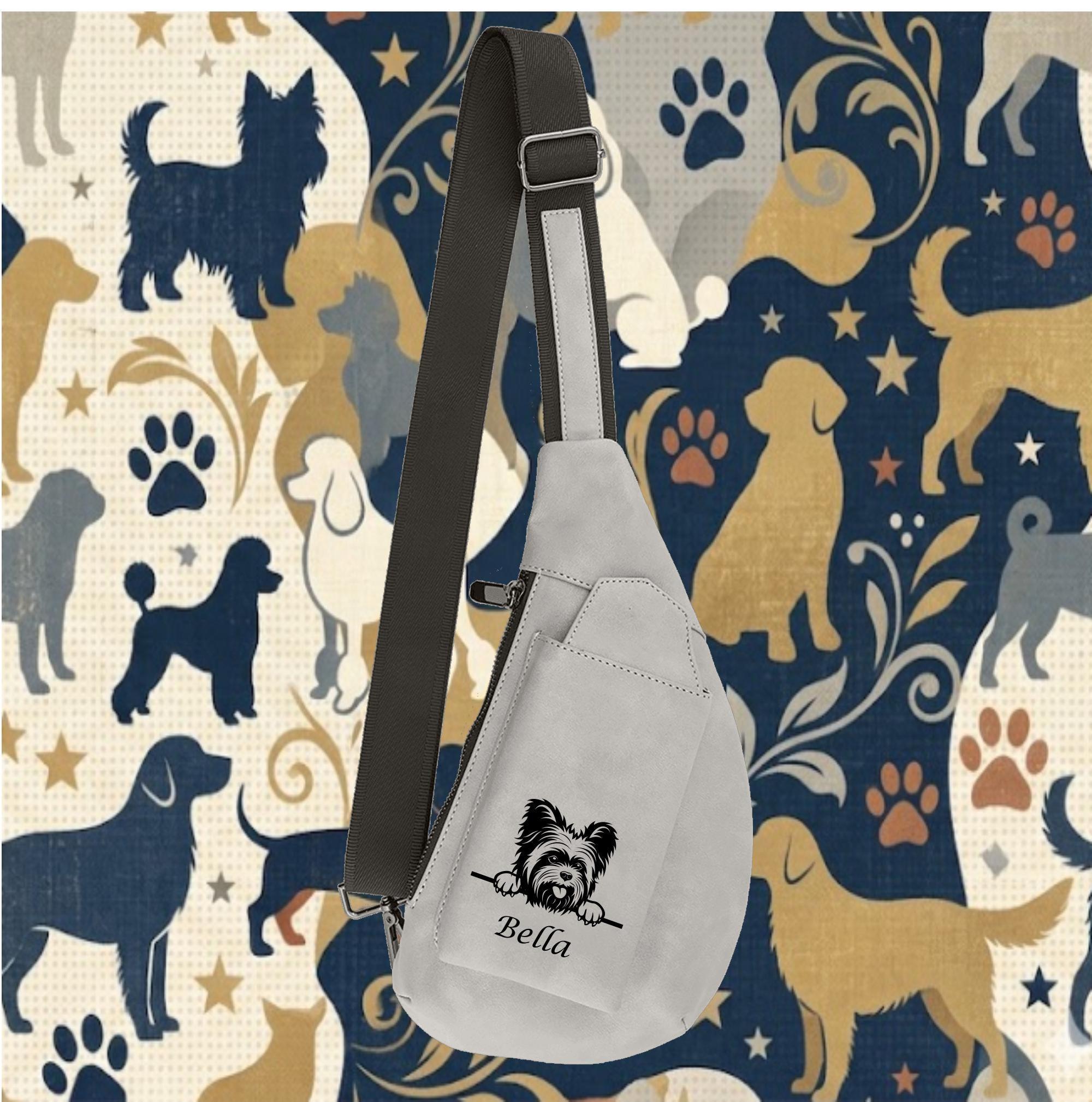 Engraved Dog Breed Sling Bag – photo 2