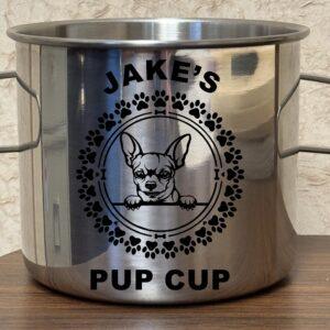 Personalized Dog Breed Pup Cup