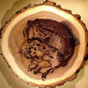 Engraved Bass Wood Plaque