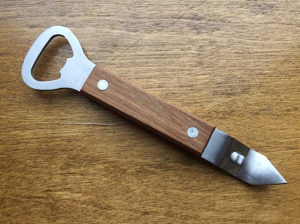 Personalized Wood Handle Can & Bottle Opener – photo 5