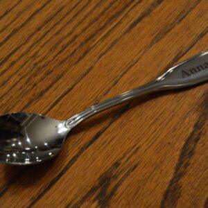 "Happy Spoon" with Name and Smiley Face