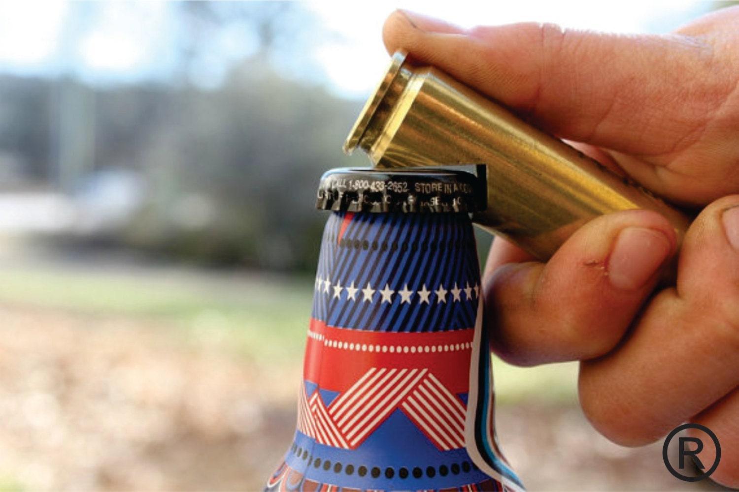 Engraved .50 Caliber Bullet Bottle Opener – photo 3